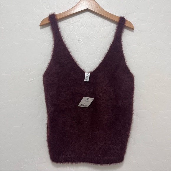 Cotton On Fluffy Knitted Cami Shirt - Picture 1 of 6